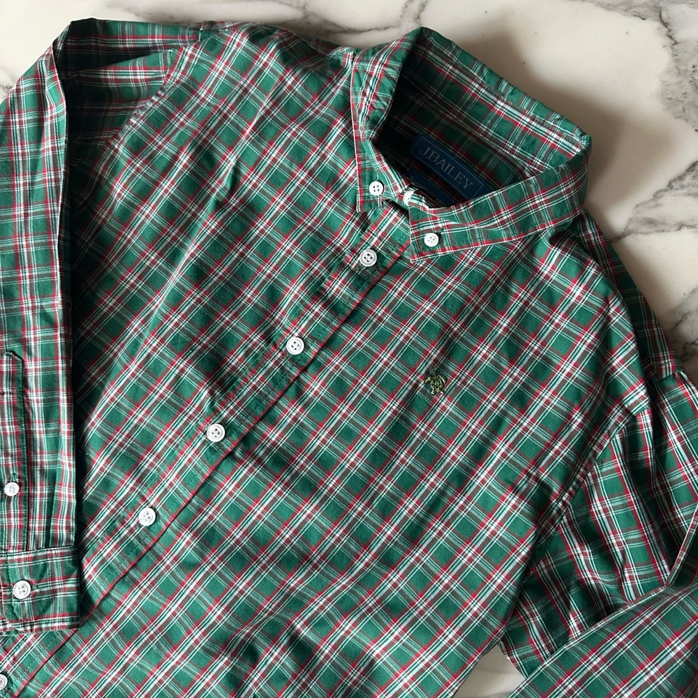 Bailey Boys Holly Plaid Button Down Dress Shirt